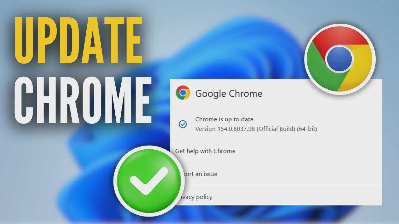 How to update Chrome browser
