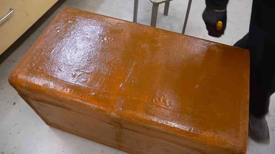 A trunk that crossed oceans and survived a century nearly lost to a ...
