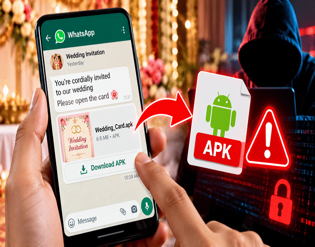 WhatsApp invitation scam: Beware of fake wedding card APK files