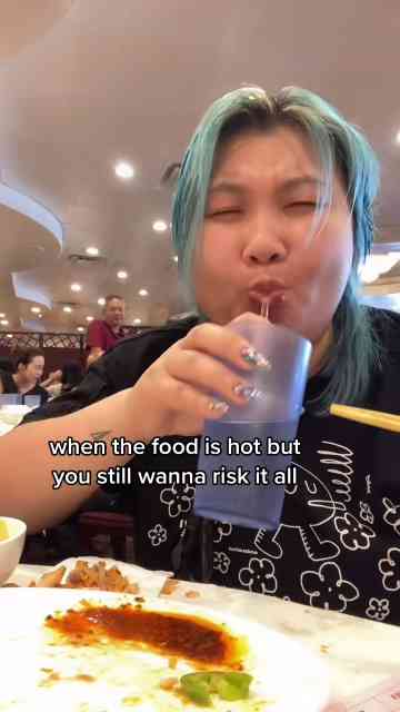 Does anyone else eat food even when it’s still hot?