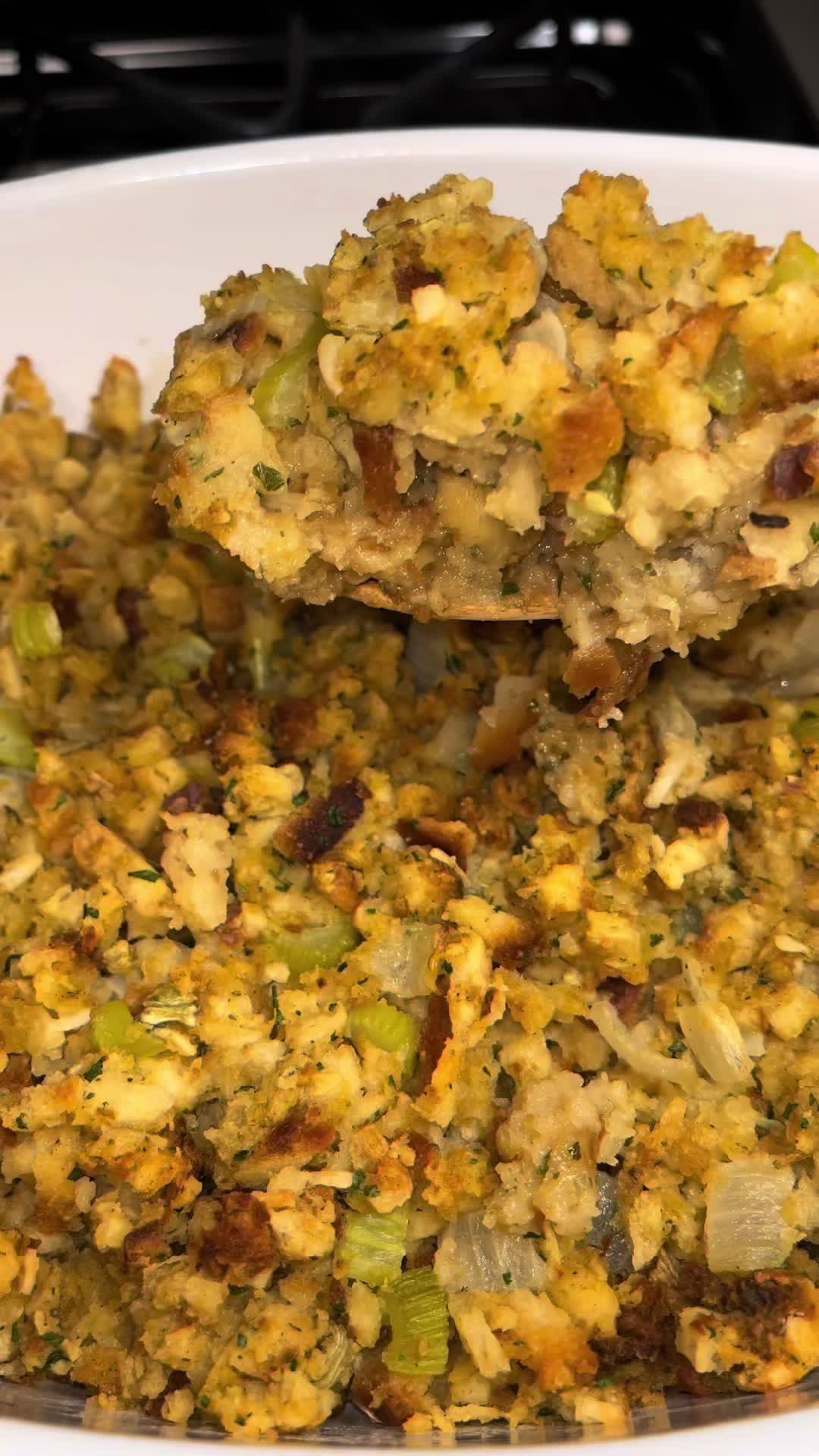 Easy homemade stuffing with classic savory flavor