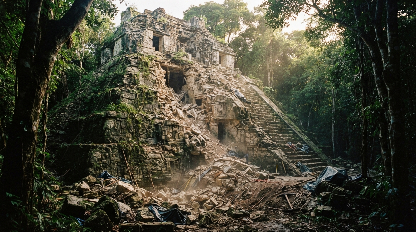 Exploring a 2800 year old buried city in the jungle!