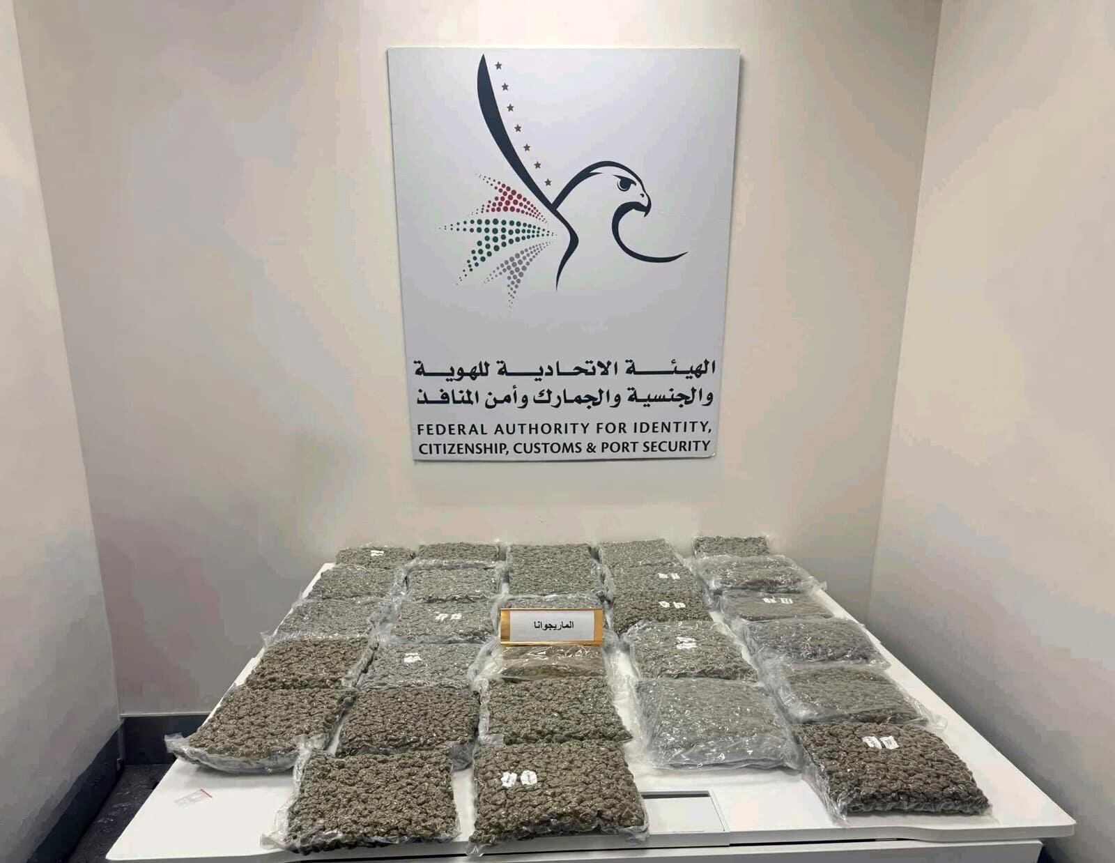 UAE foils 14 drug smuggling attempts, seizing 300kg of narcotics at ...
