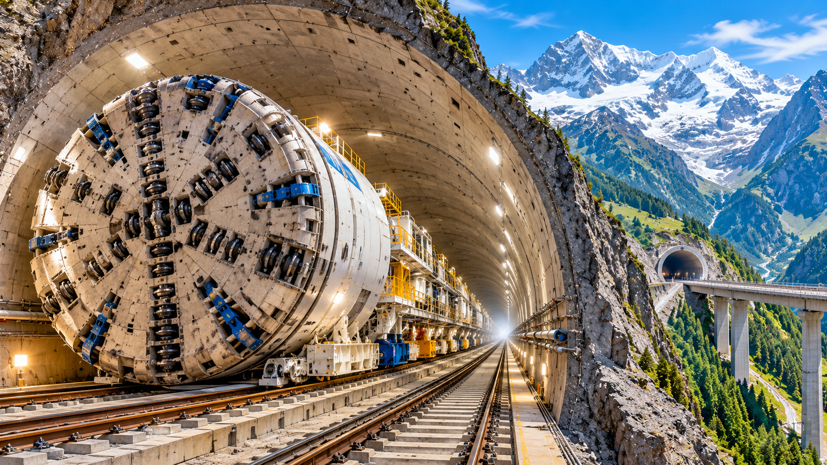 Mont d’Ambin tunnel - The $26B rail link beneath the Alps