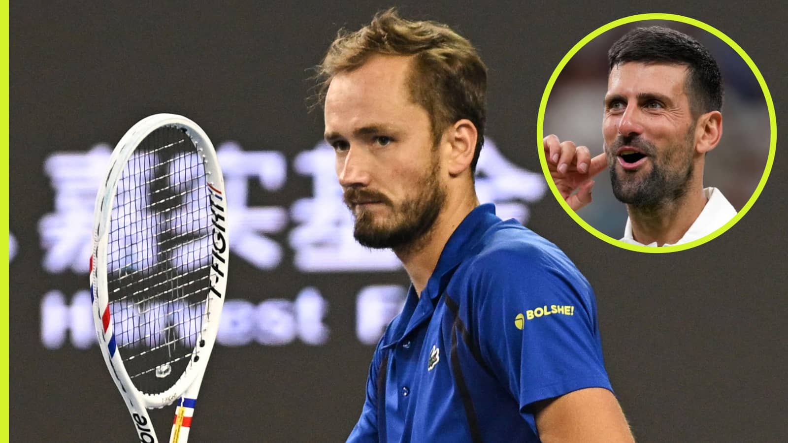 Daniil Medvedev under fire for 'insulting' Novak Djokovic: 'You want to ...