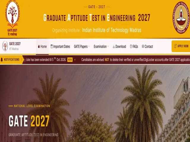 GATE 2027 application deadline approaches: Key details for candidates