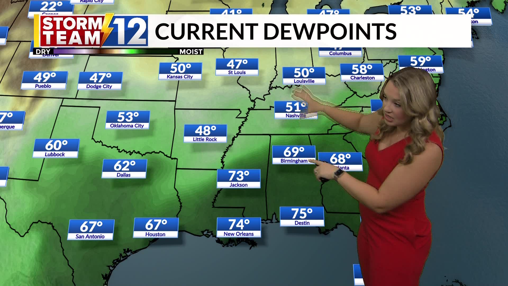 6AM Monday weather update