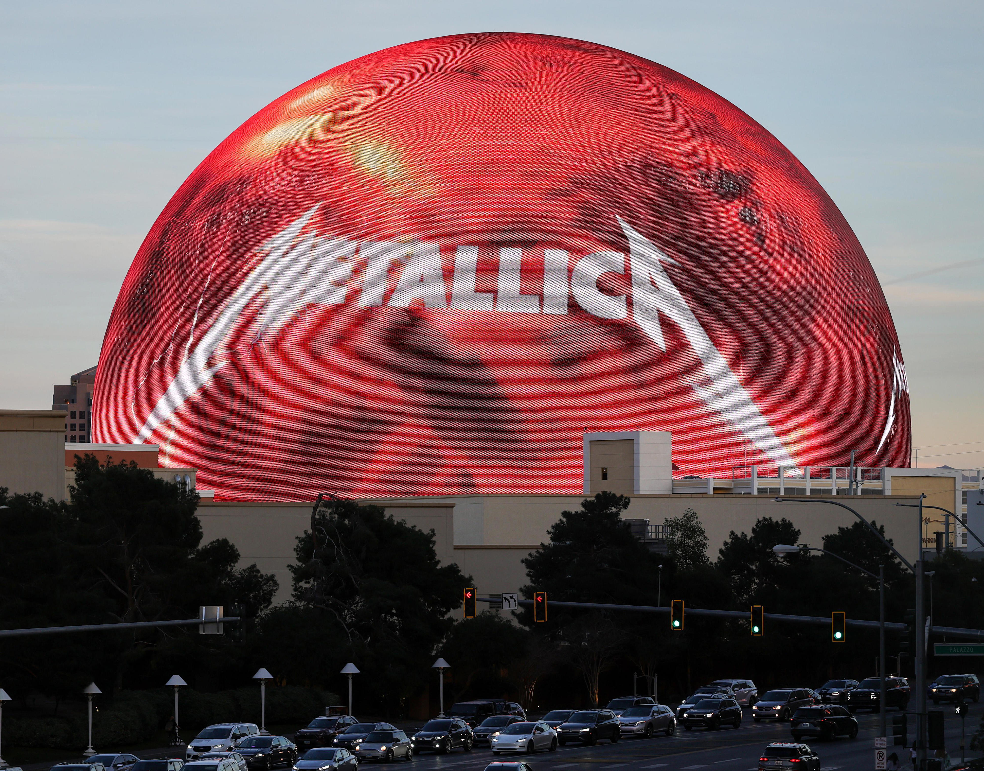 Watch: Metallica’s sphere residency opens with a monster
