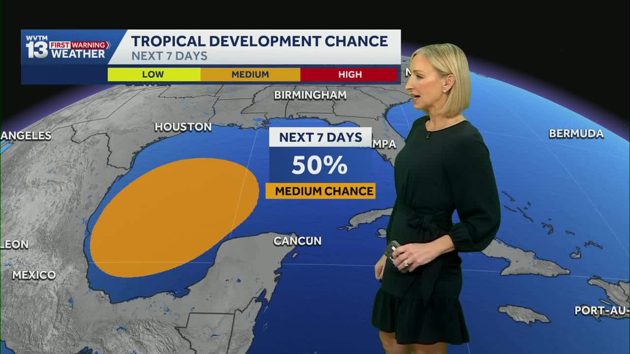 Dry and warm most of this week, but a tropical system could develop in ...