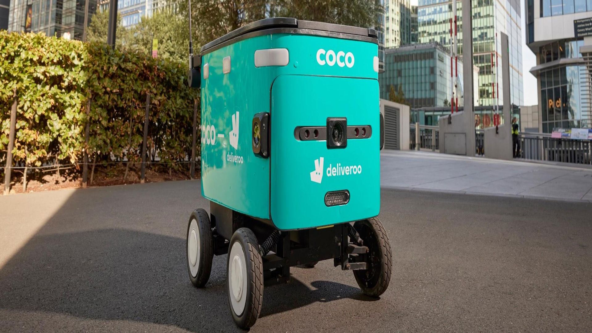 Deliveroo's first robot deliveries will hit the UK this month