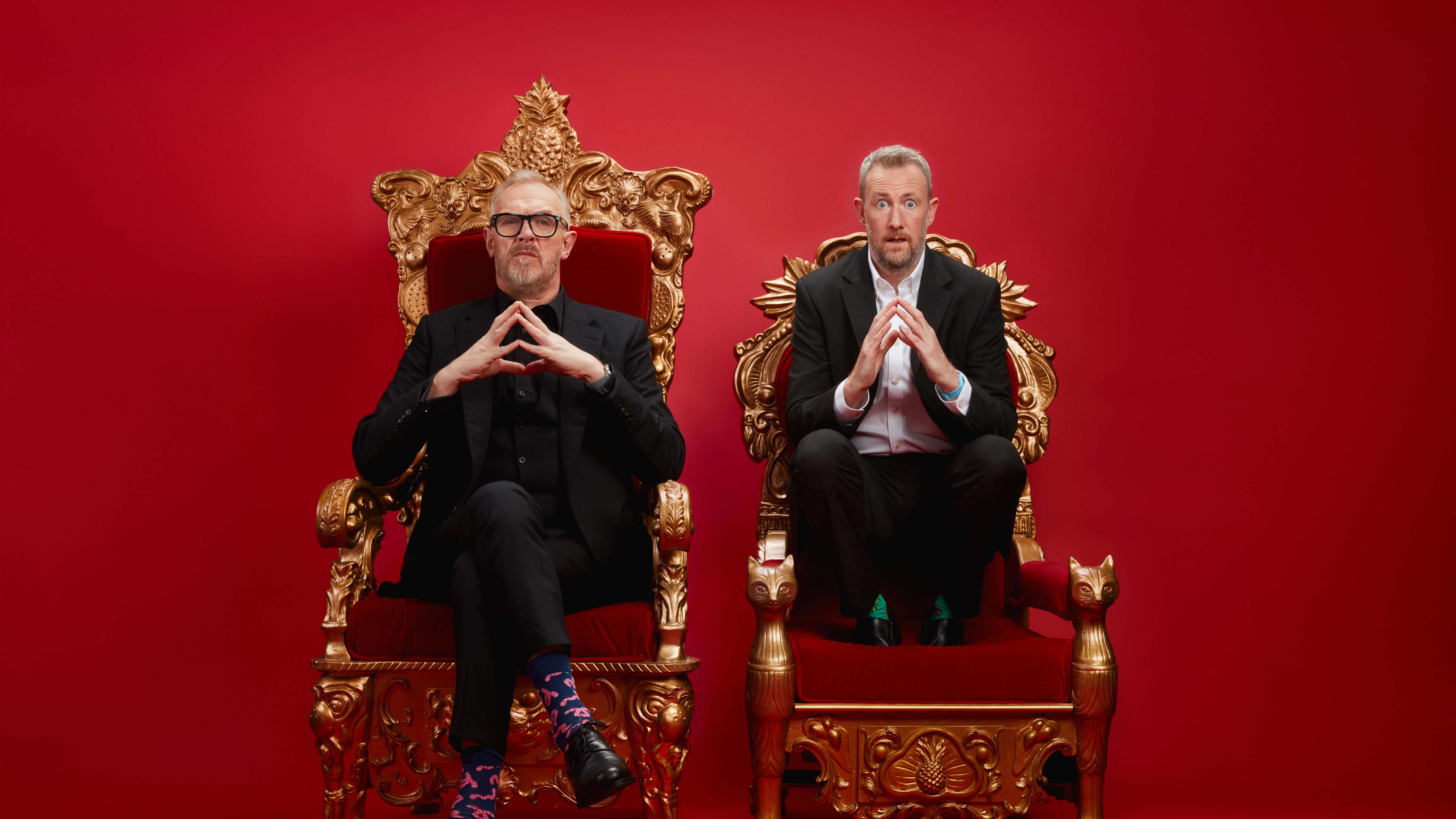 Greg Davies and Alex Horne announce Taskmaster’s first live UK show