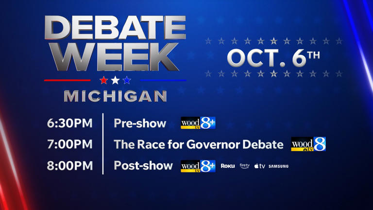 How to watch the Michigan debates this week