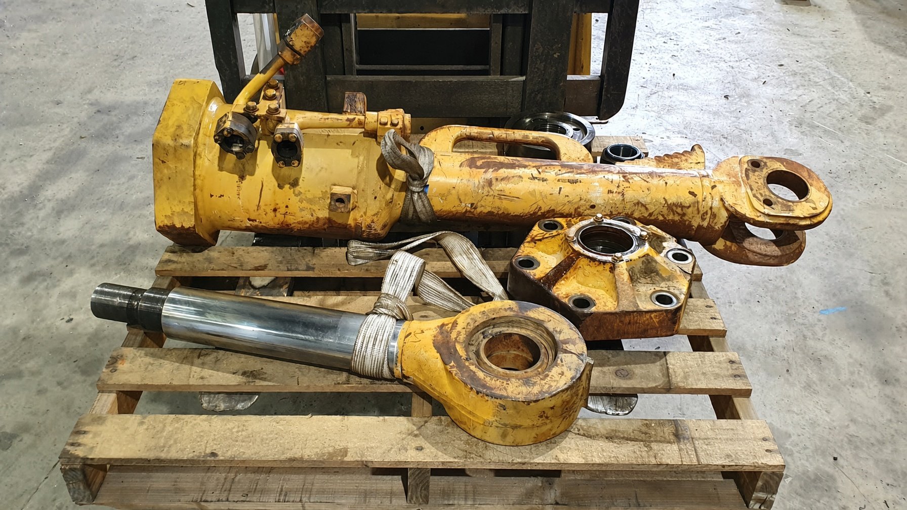 Air arc removal on a D10 track adjuster