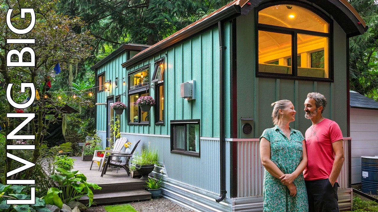 This tiny home is packed with charming details