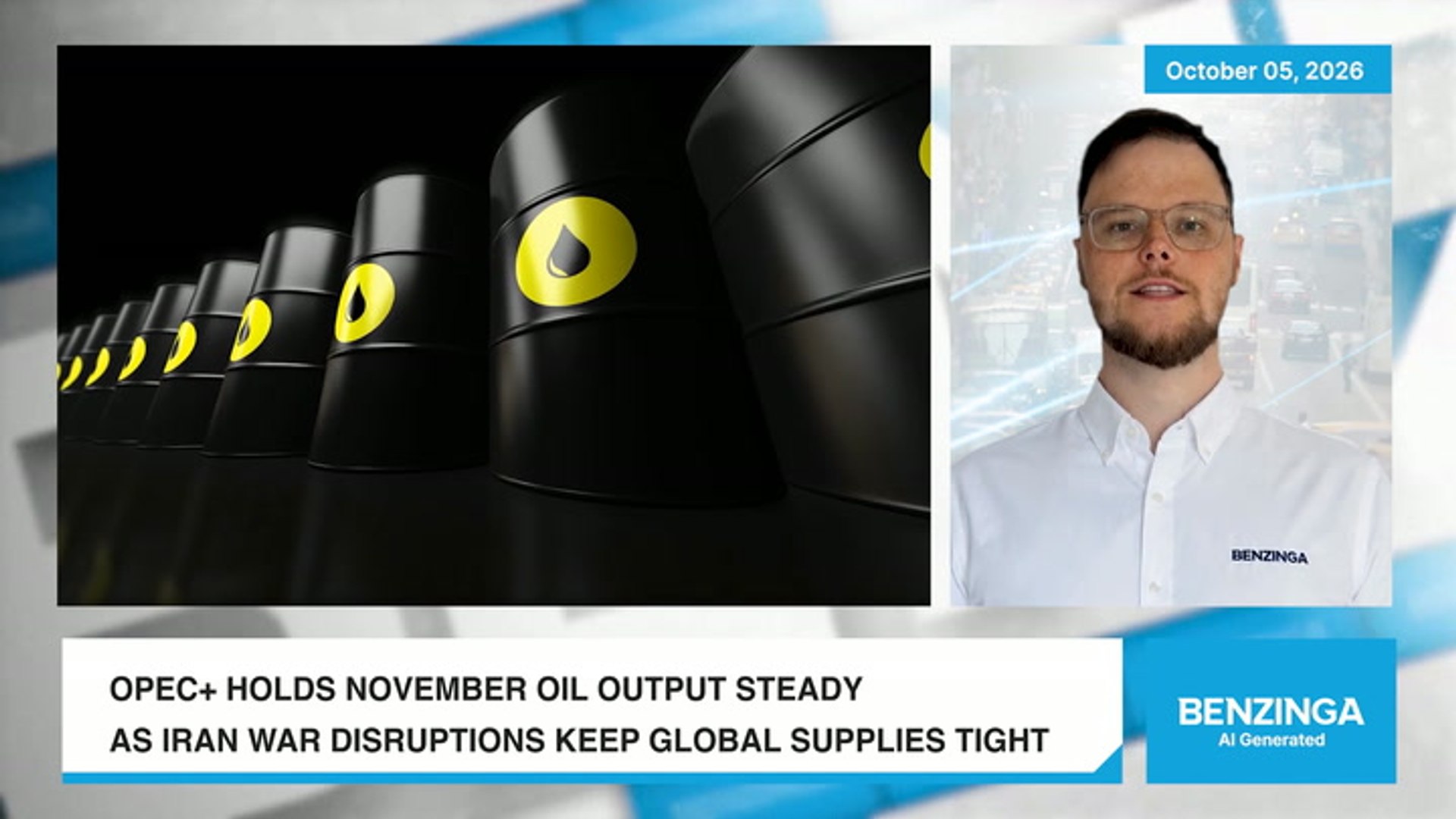OPEC+ holds oil output steady