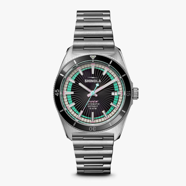Shinola finally gives its flagship affordable dive watch an automatic ...