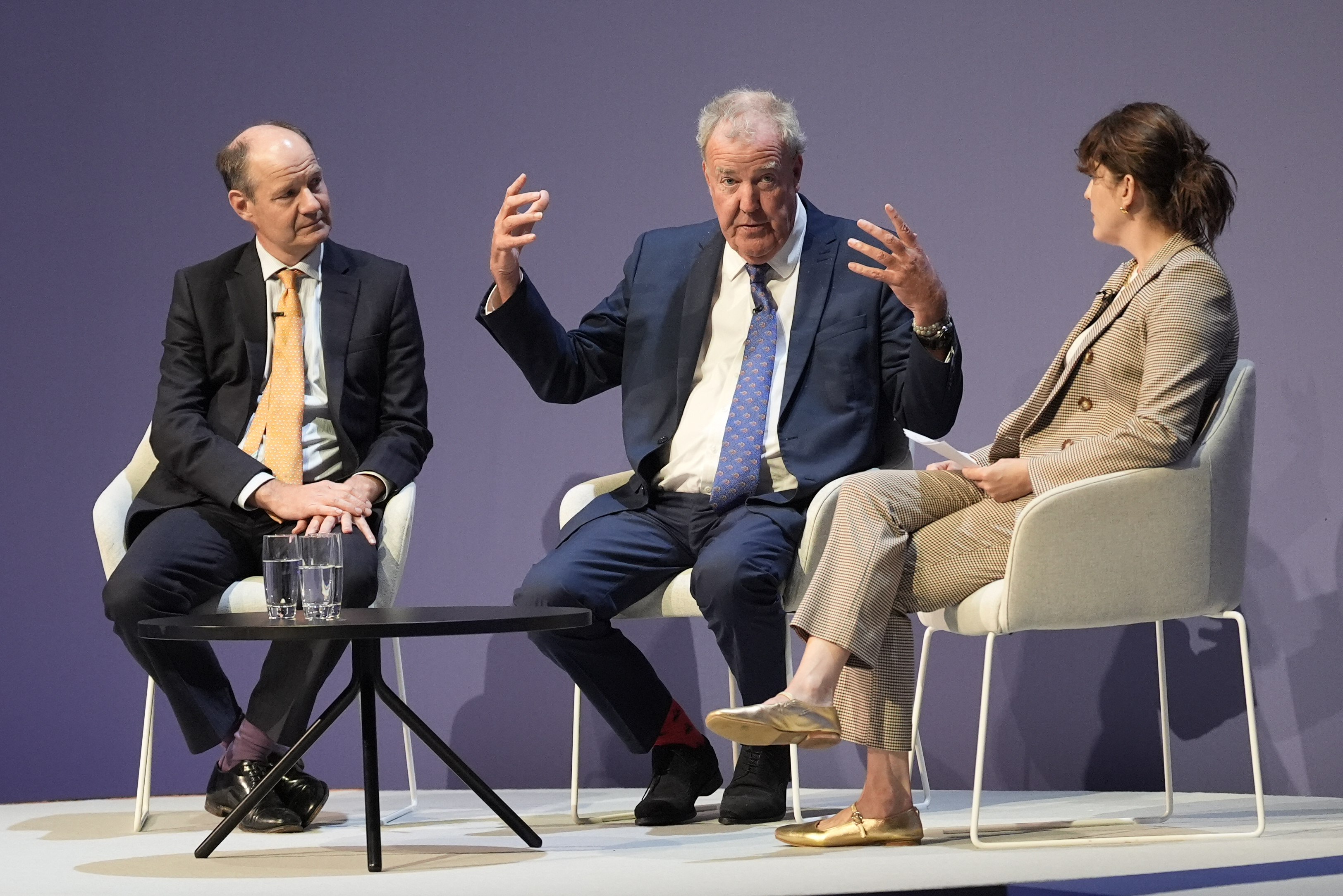 Clarkson tells Tory conference farmers being attacked 'from everywhere'