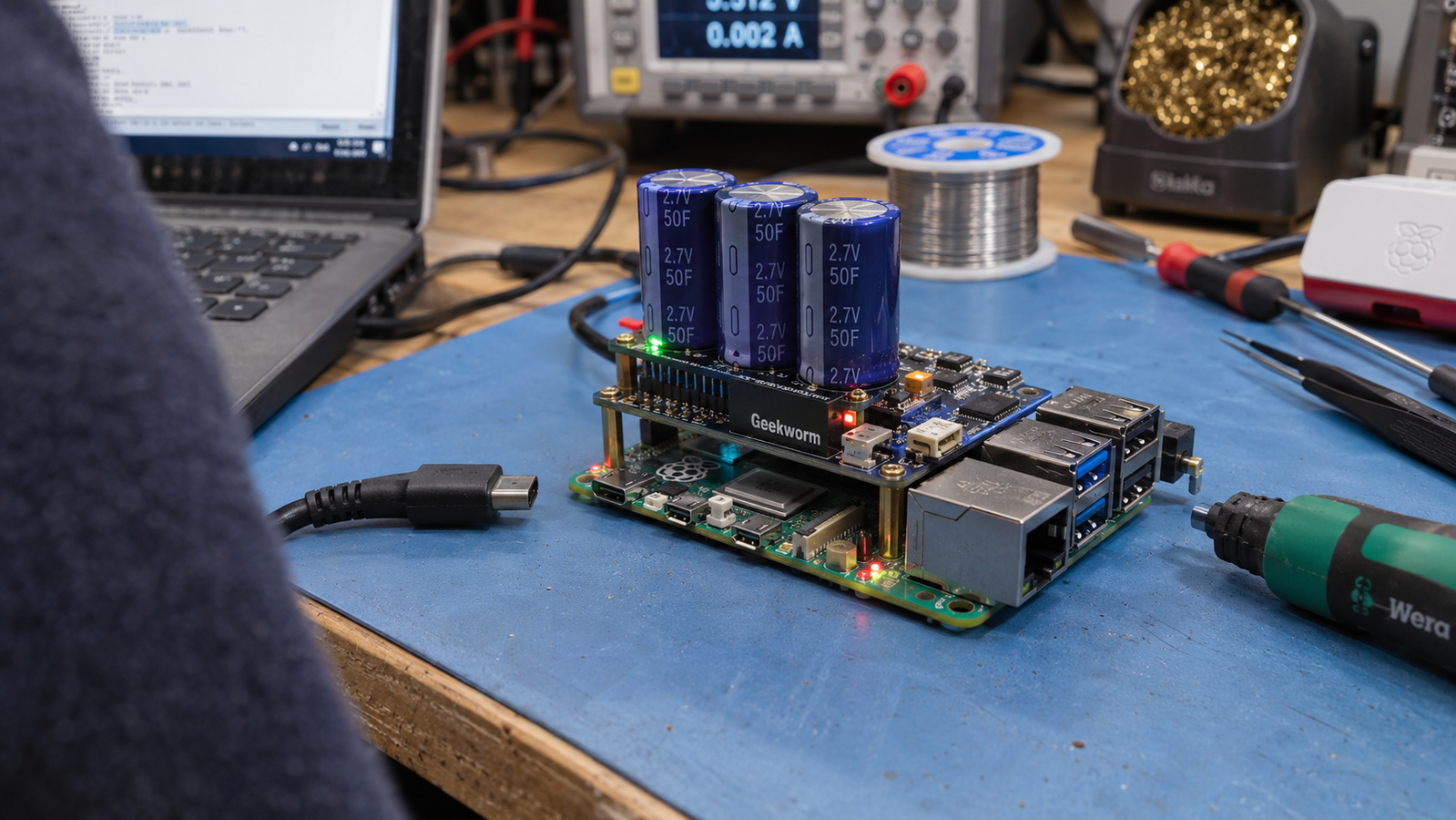 Raspberry Pi 5, arriva l’UPS che funziona senza una vera batteria