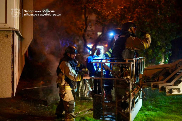 Russia strikes high-rise in Ukraine's Zaporizhzhia, casualties feared