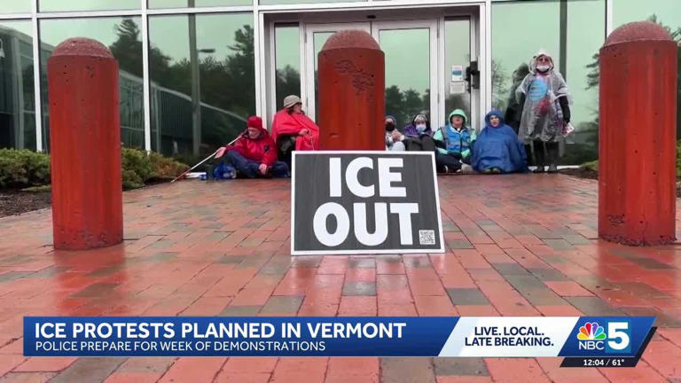 Week of protests targets ICE facilities in Williston, Vermont