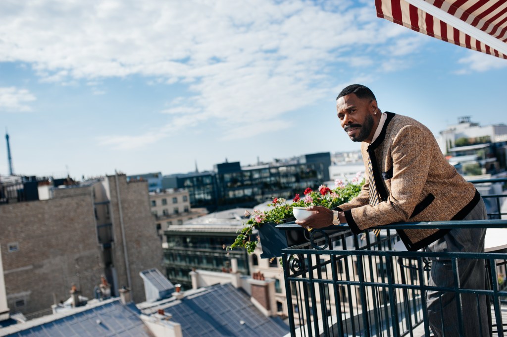 Colman Domingo preps for Valentino spring 2027 show in Paris