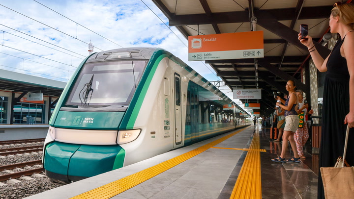 Take a ride on Mexico's new Maya train