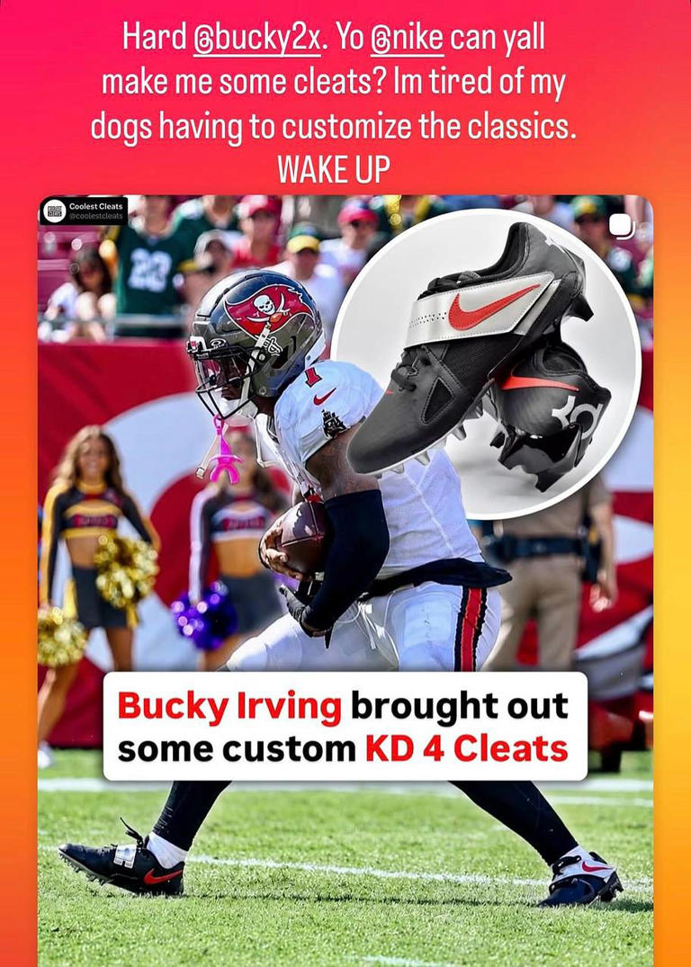 Kevin Durant calls out Nike over football cleats
