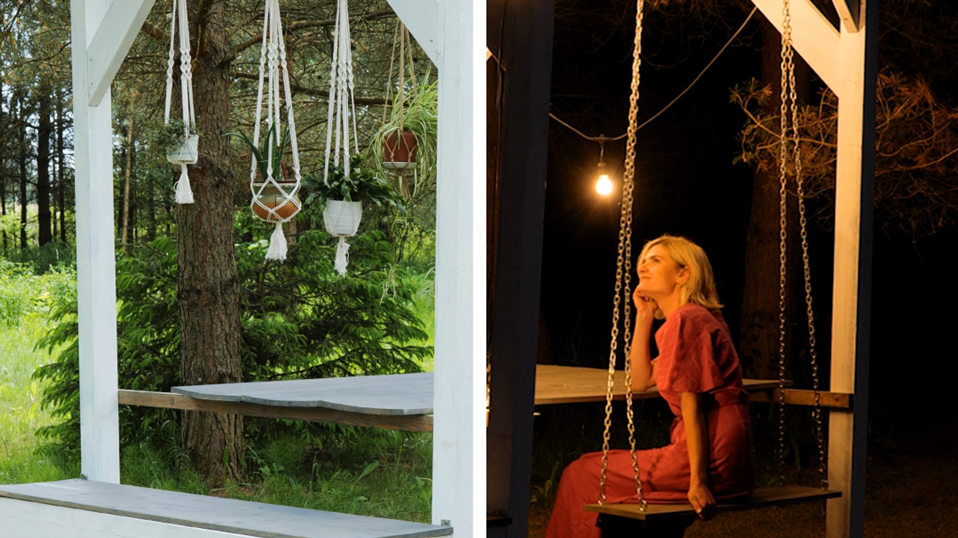 Two women build a gorgeous wooden pergola with just a few tools
