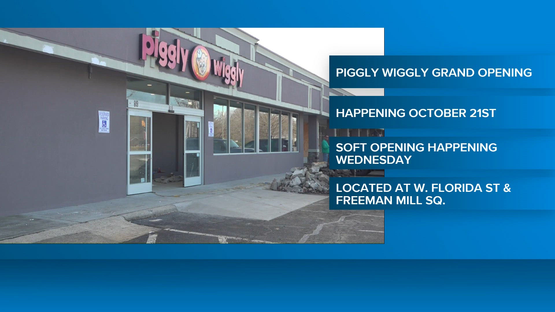 Piggly Wiggly holding grand opening later this month