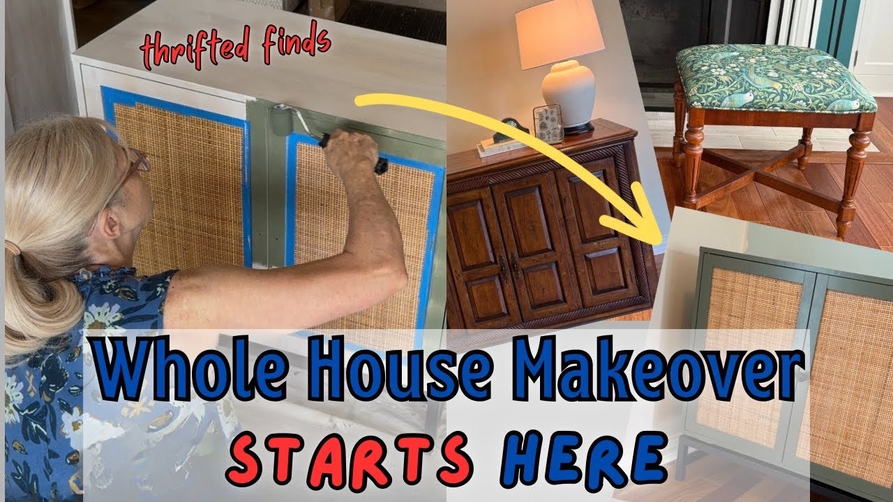 I transformed a whole house on a budget!