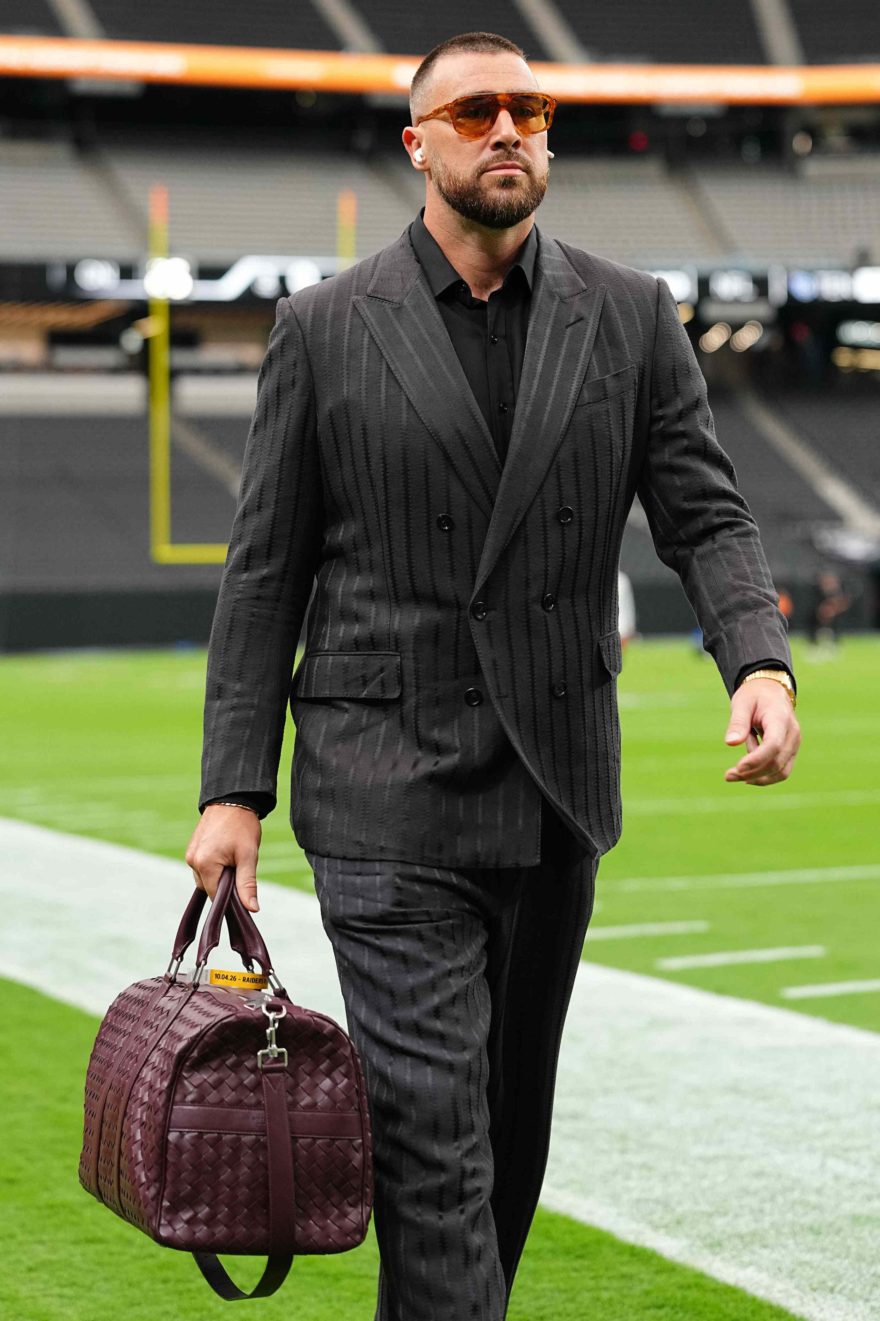Travis Kelce wears nearly $100,000 outfit ahead of Kansas City Chiefs game