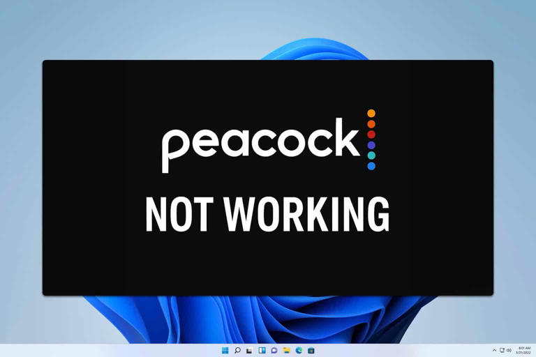 Peacock app not working? Here’s why & how to fix it fast