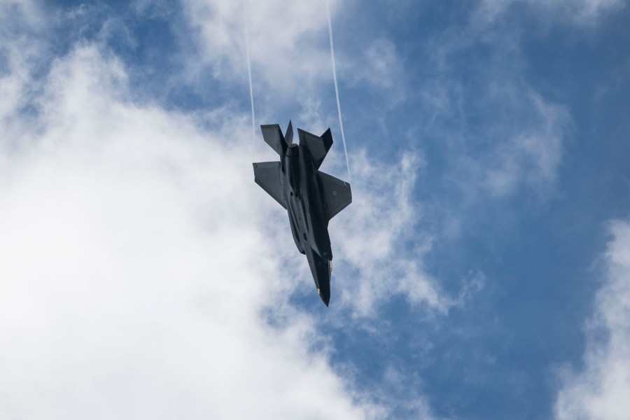 First German F-35 lands at Ebbing Air National Guard Base