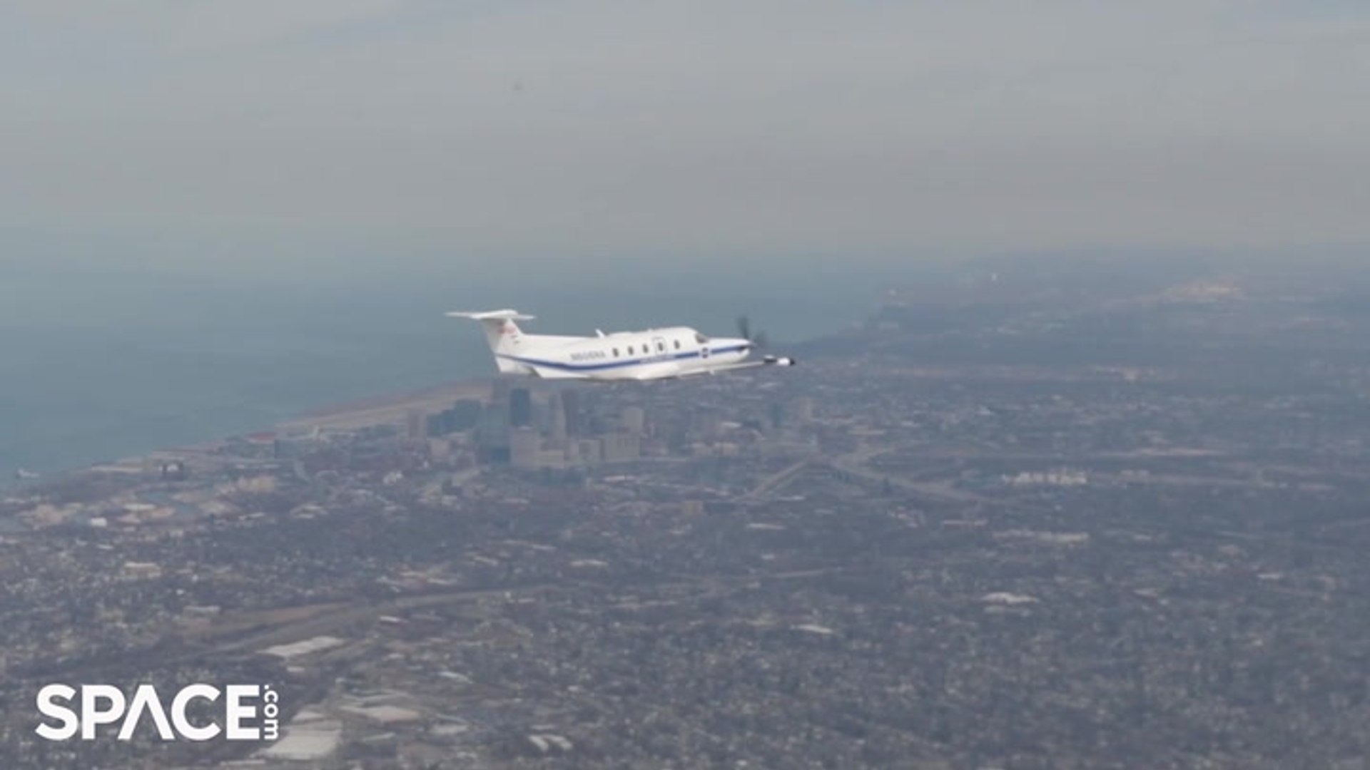 NASA streams 4K video from plane to space station via laser