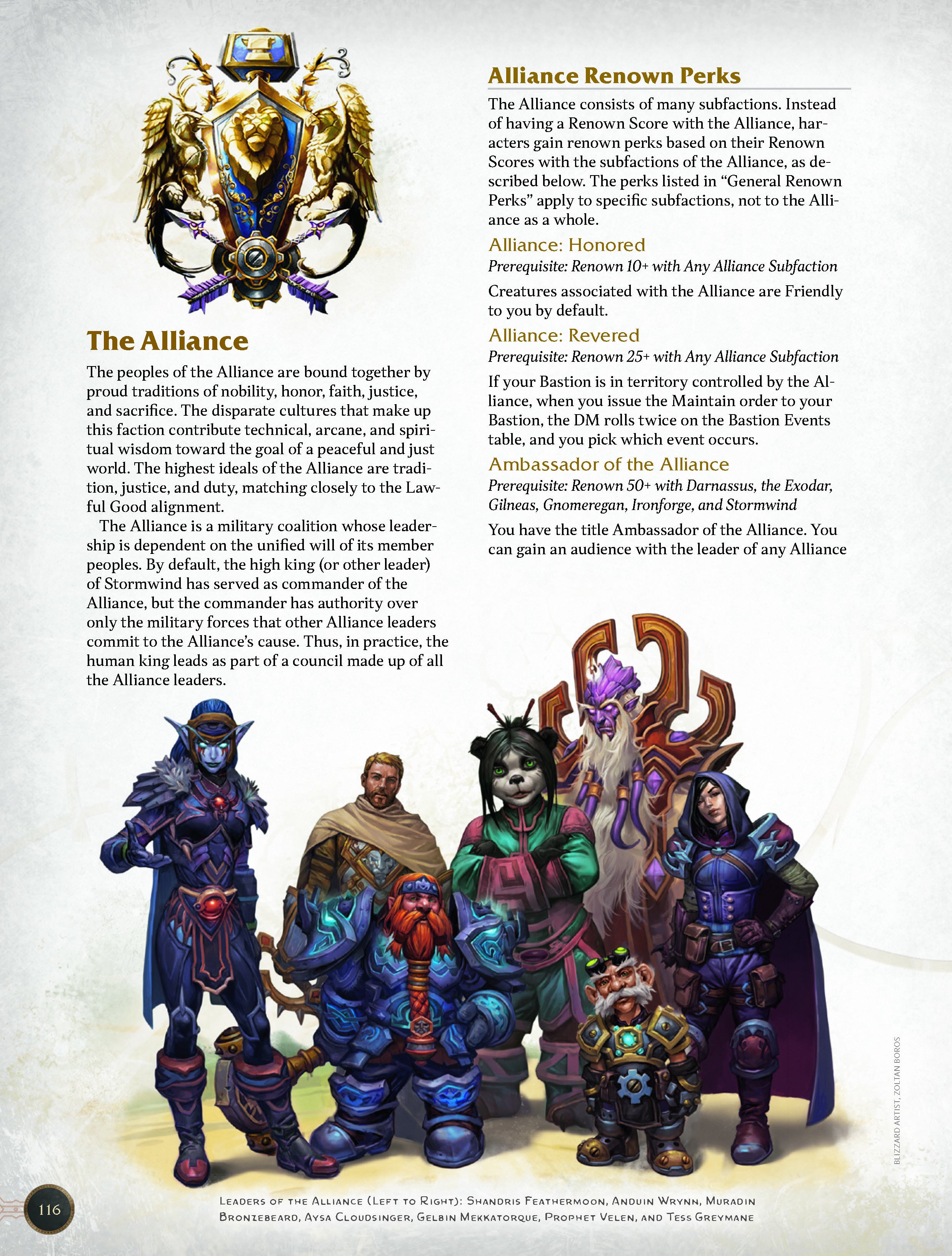 Dungeons and Dragons: World of Warcraft – Sample pages