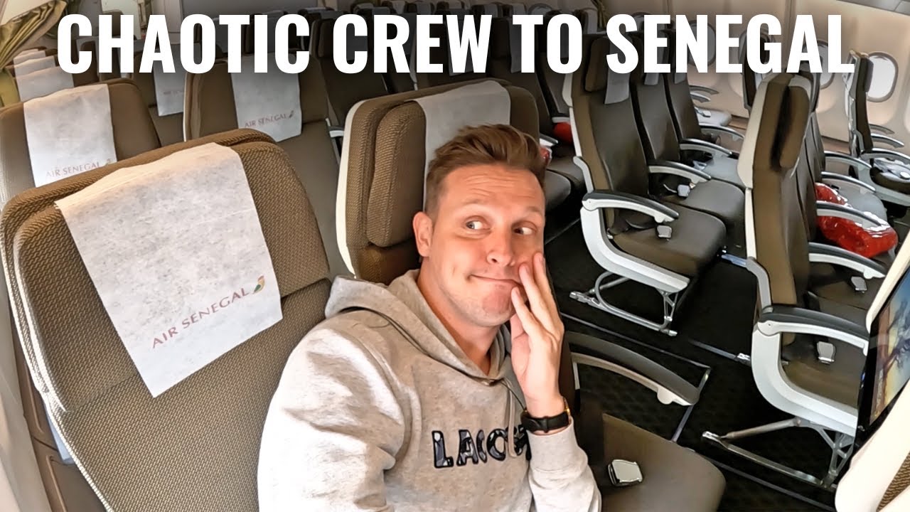 Flying Air Senegal with a very confused crew