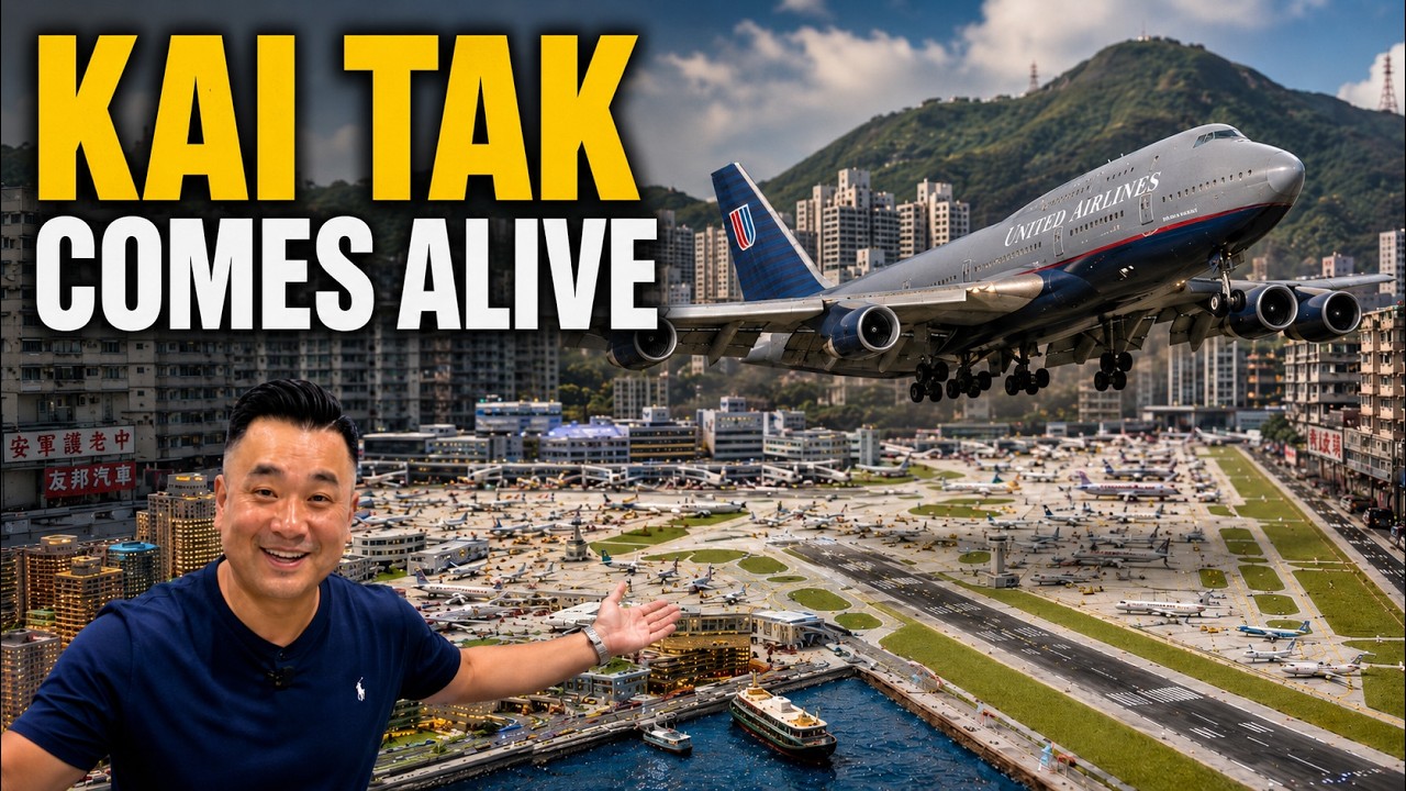 Hong Kong’s iconic Kai Tak Airport returns