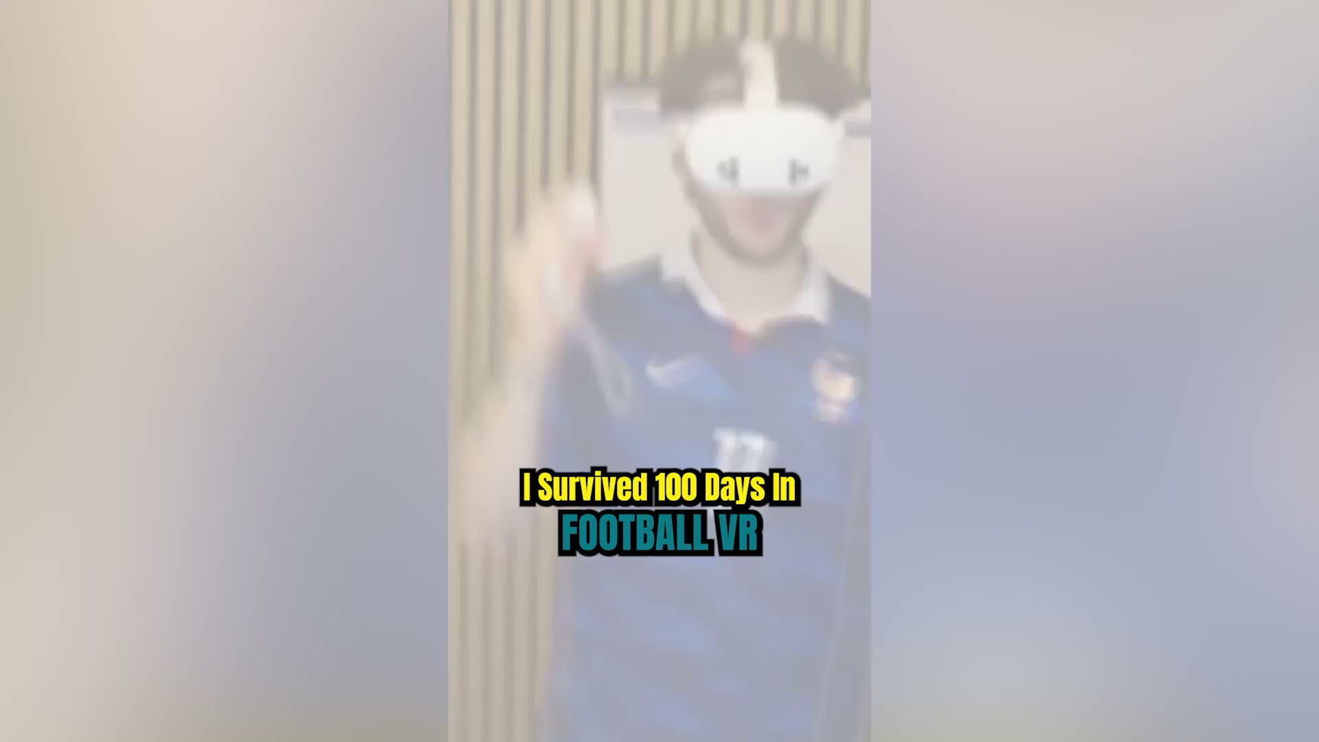 World’s hardest VR soccer simulation