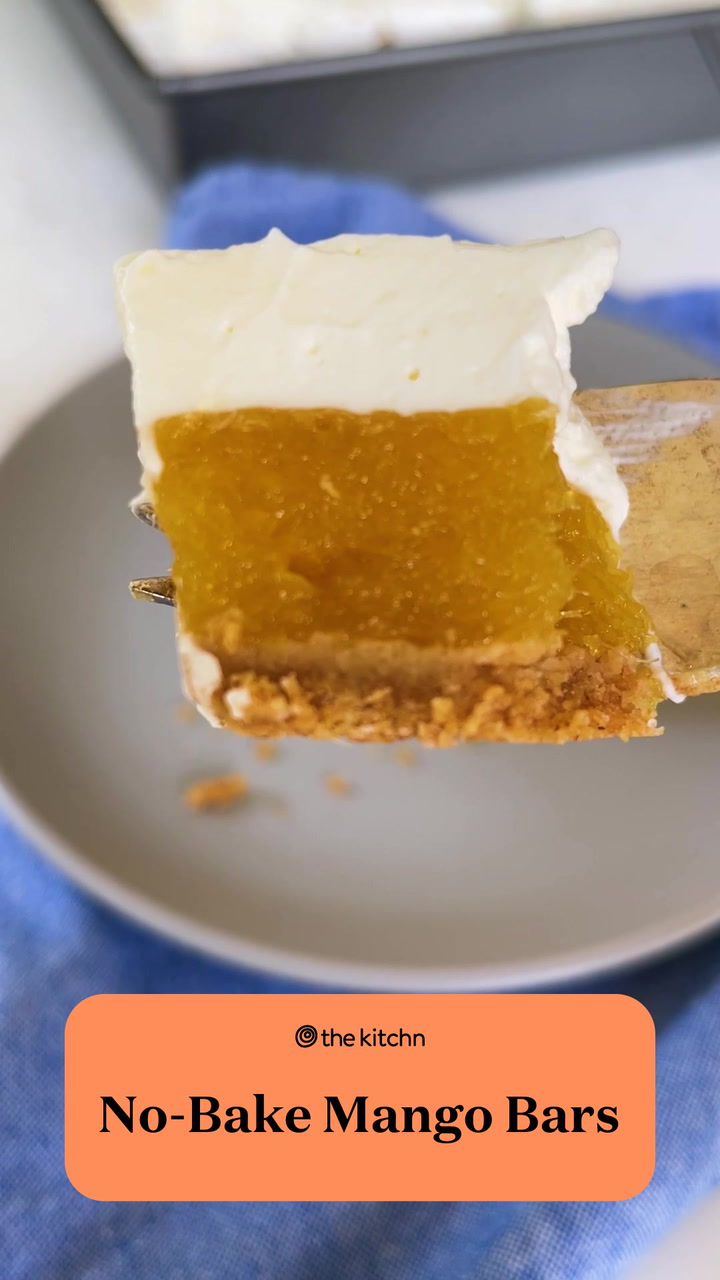 How to make easy no-bake mango bars