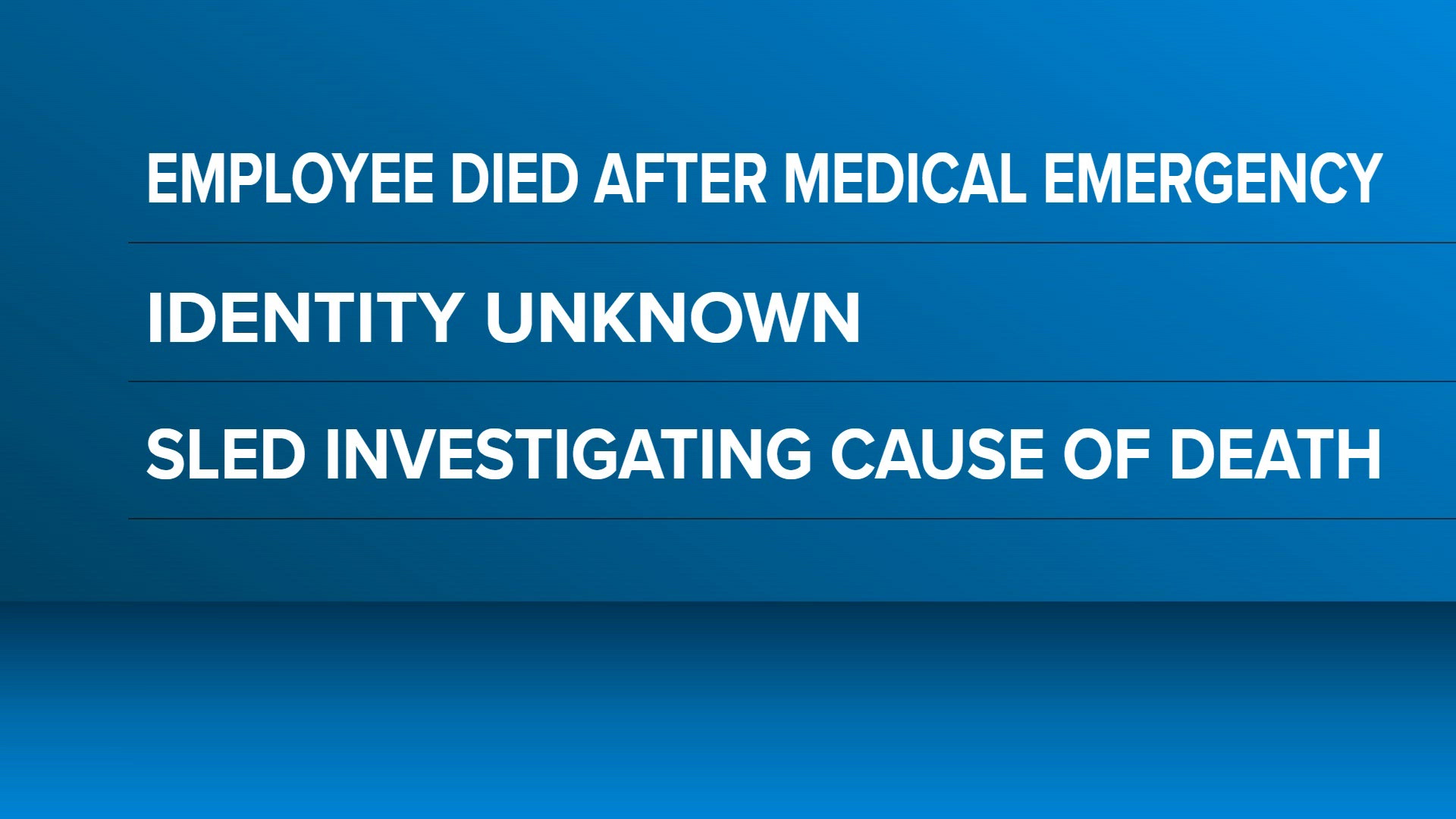 City of Cayce employee dies while at work