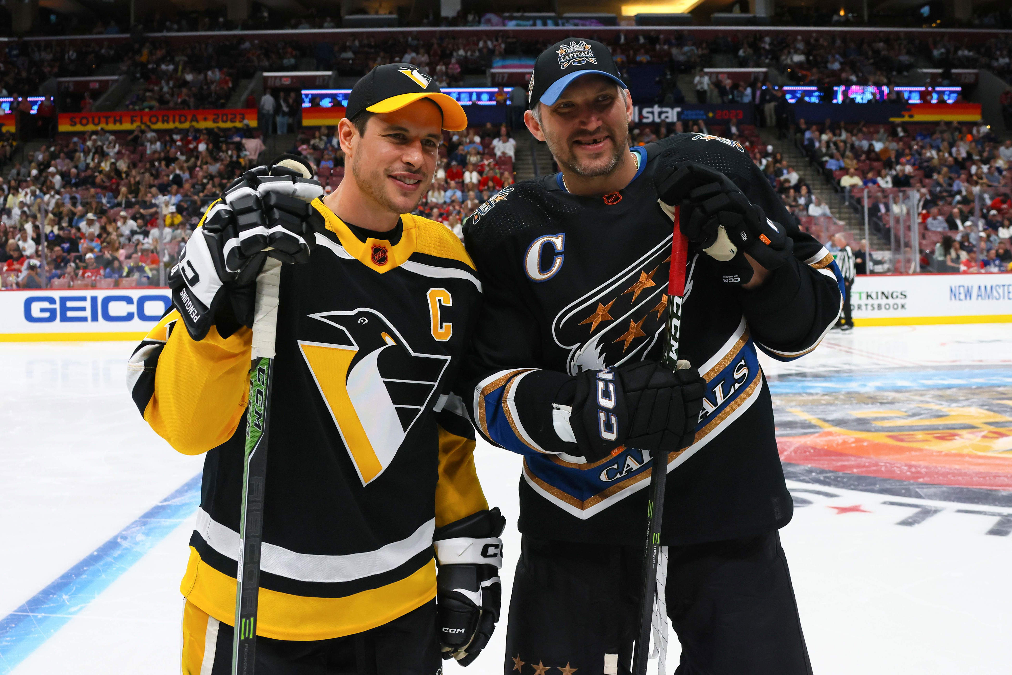 Sidney Crosby reacts to Alexander Ovechkin’s retirement announcement