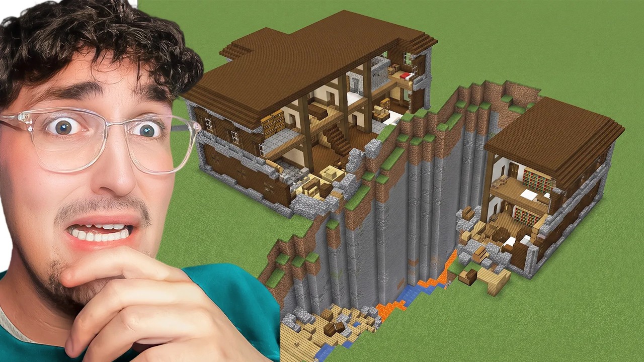 I found a leaked Minecraft structure you were never supposed to see!