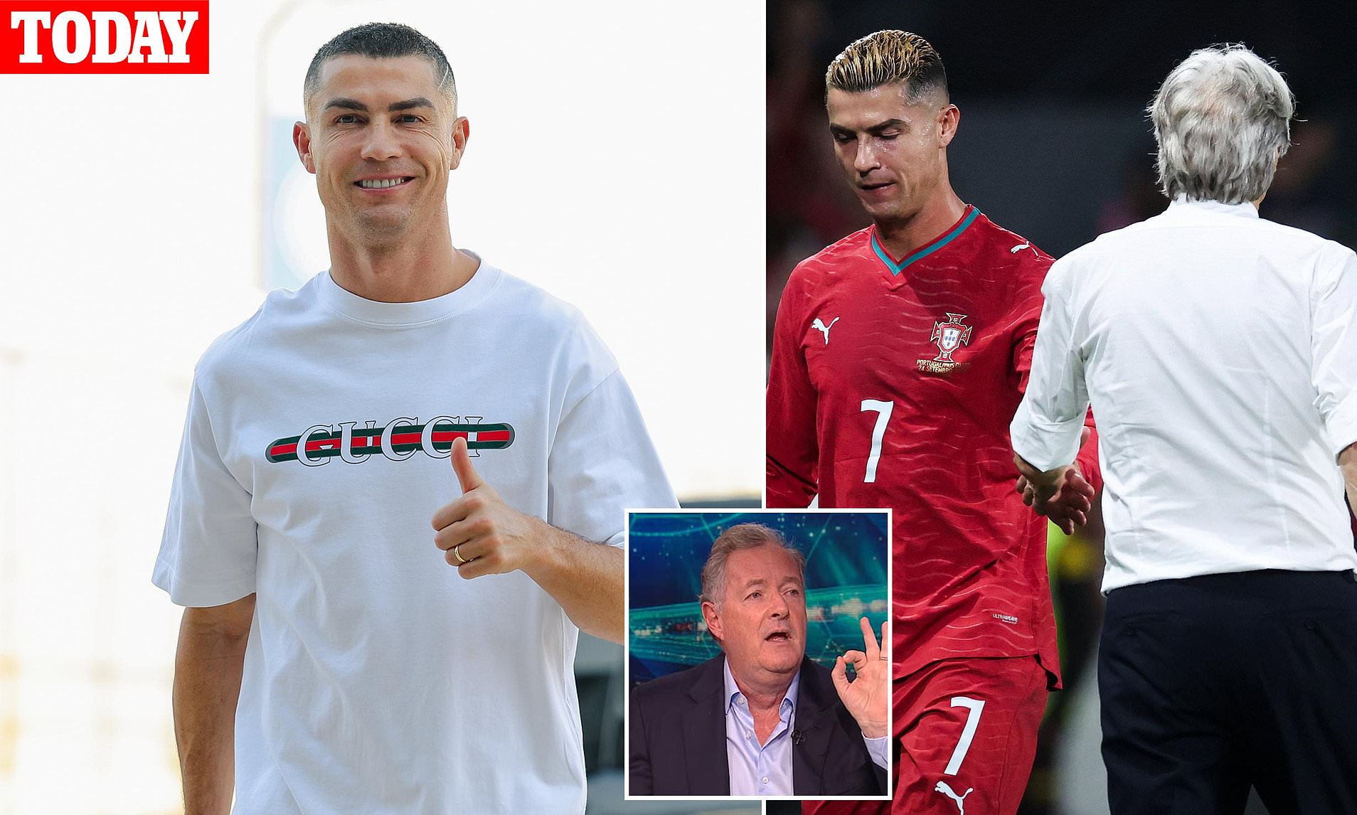 Grinning Cristiano Ronaldo returns to Al-Nassr training after walking ...