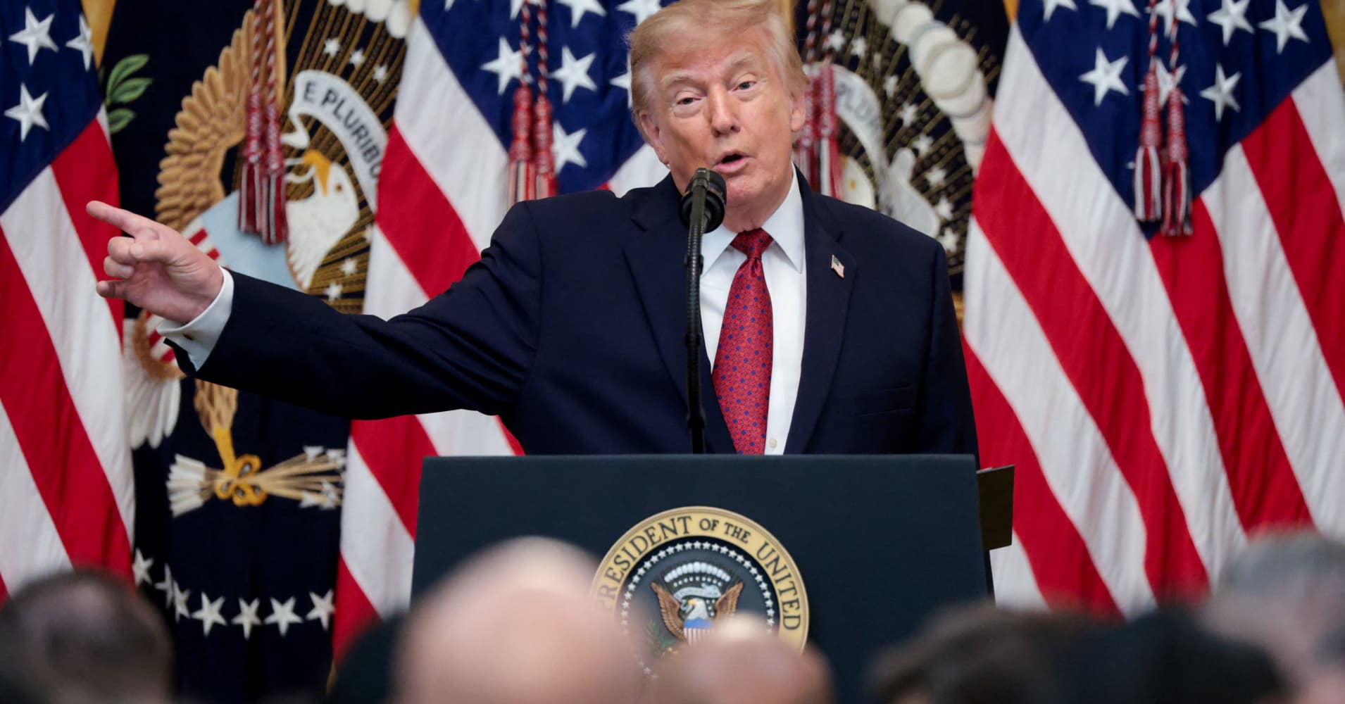 Trump hedges on paying back government for ads that already aired