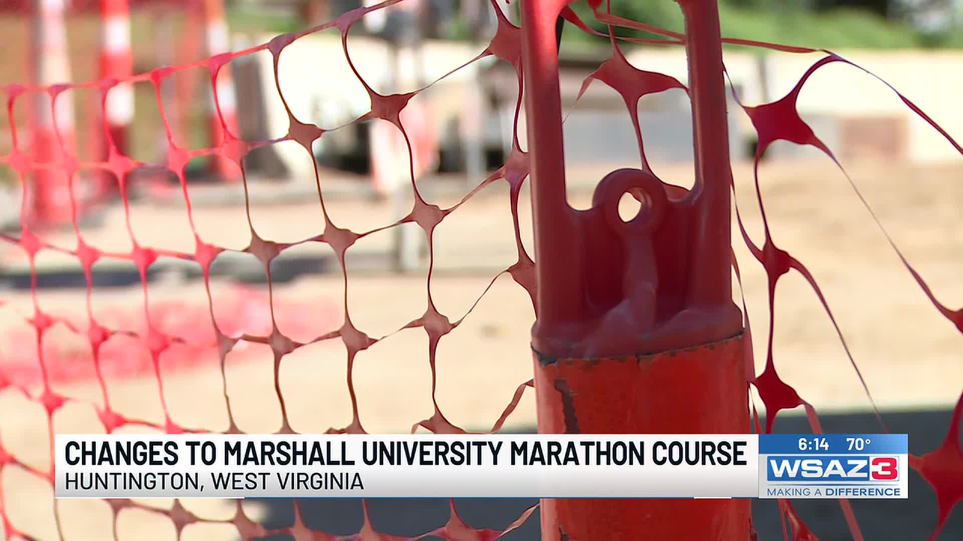 Course changes coming to Marshall University Marathon