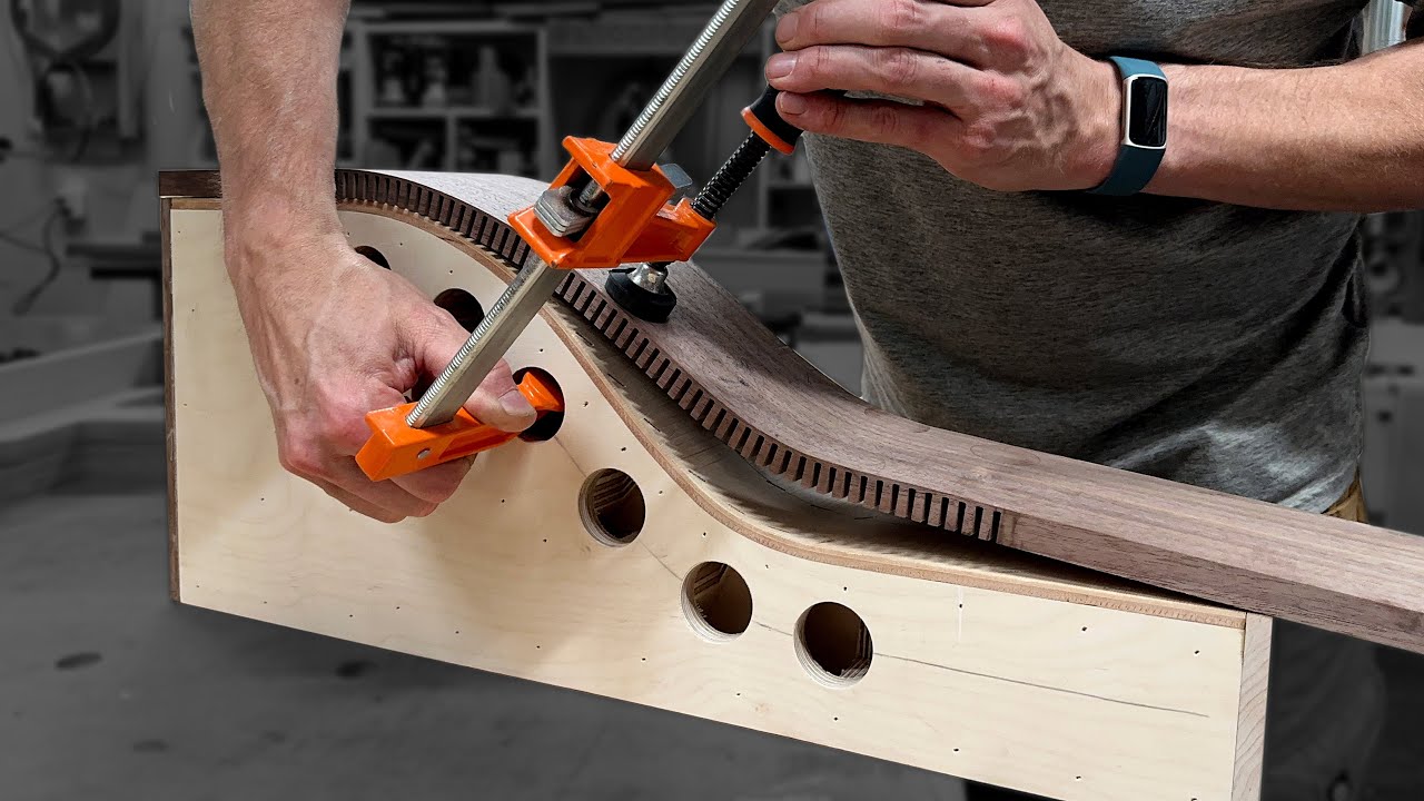 Crafting a stylish floating desk