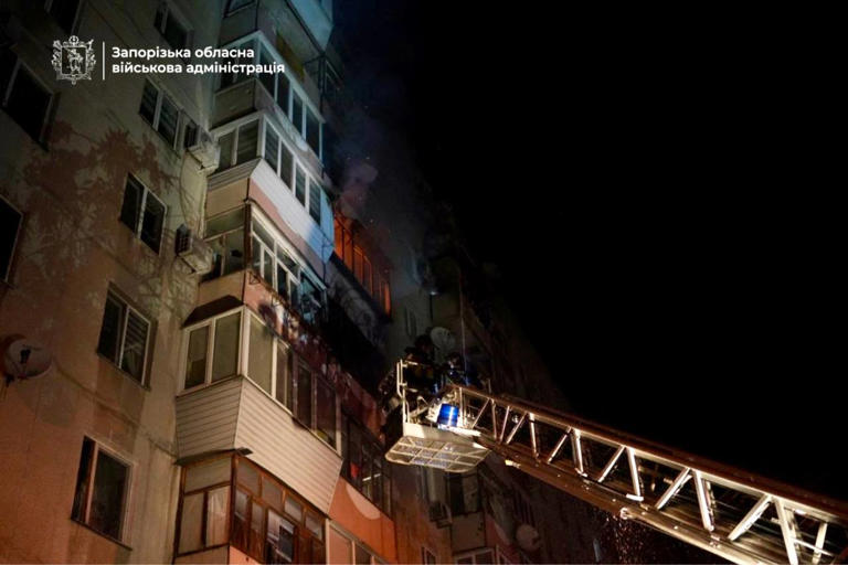 Russia strikes high-rise in Ukraine's Zaporizhzhia, casualties feared