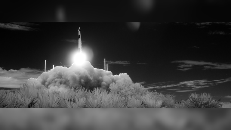 SpaceX's Crew-13 astronaut launch in infrared | Space photo of the day ...