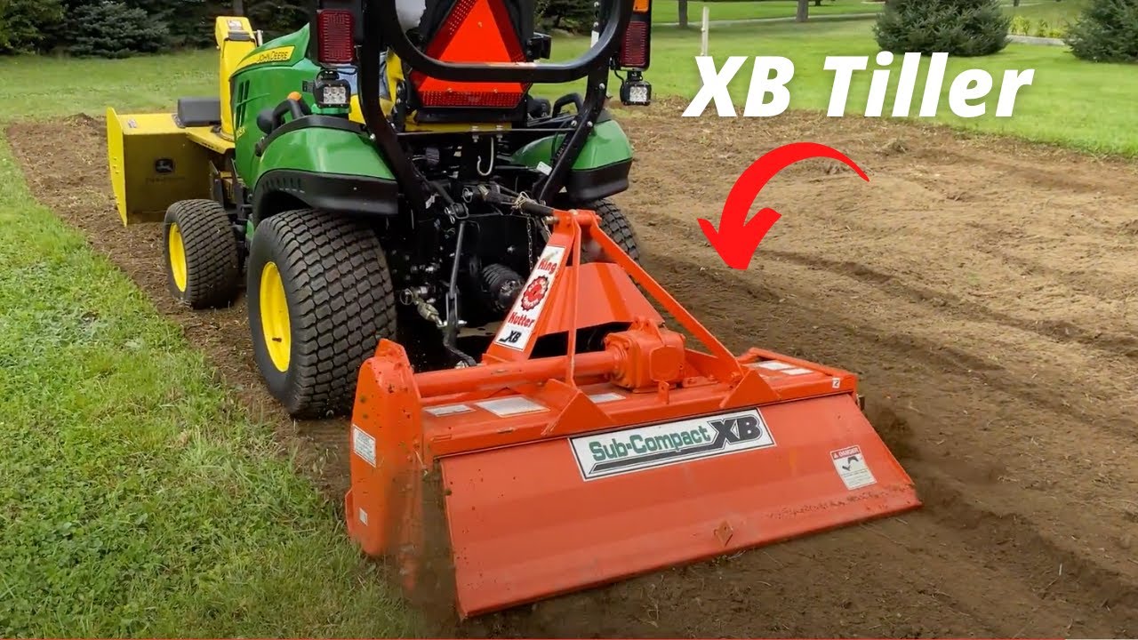 John Deere 1025R with King Kutter XB