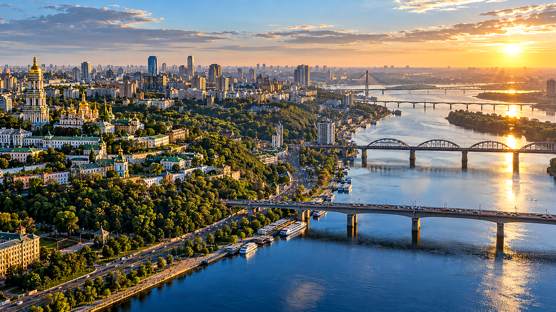 How Kyiv's hydroelectric dam, bridges, airfields, and rail network ...